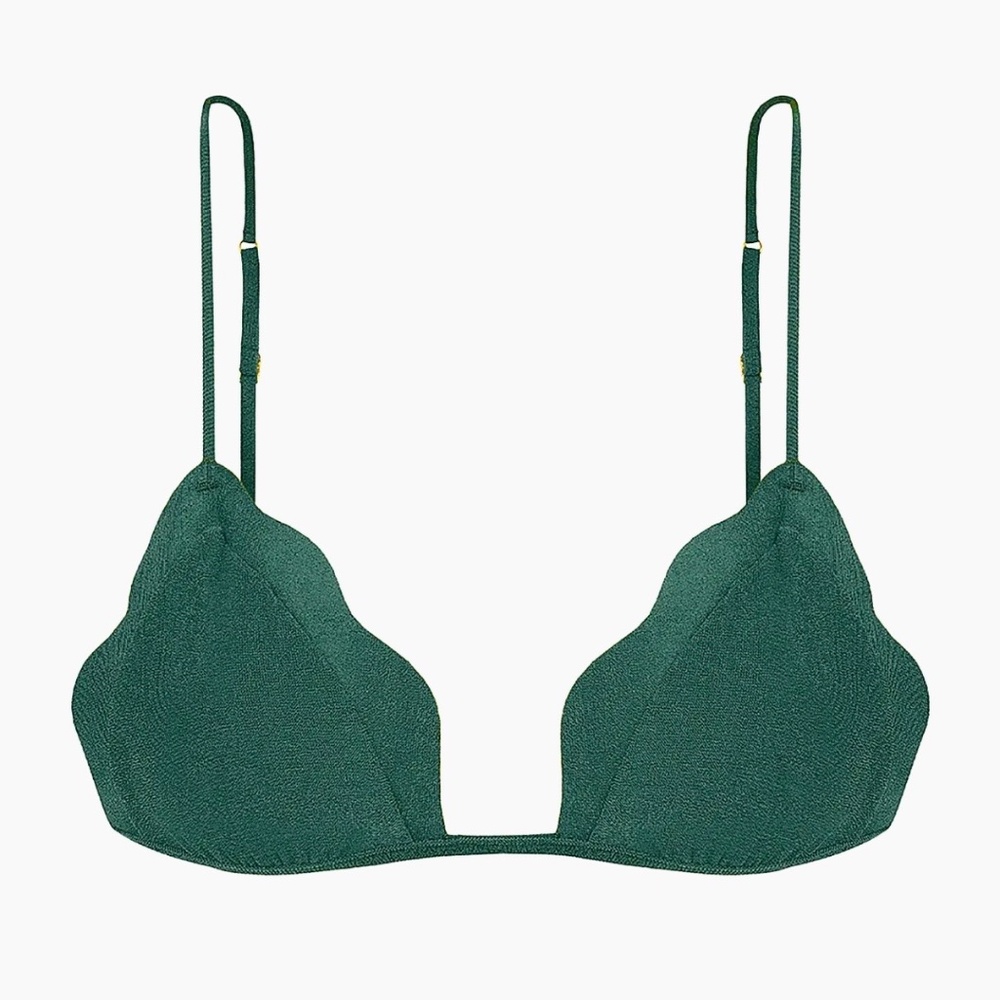 ViX by Paula Hermanny Solid Lou Triangle Bikini Set - Picture 2 of 10